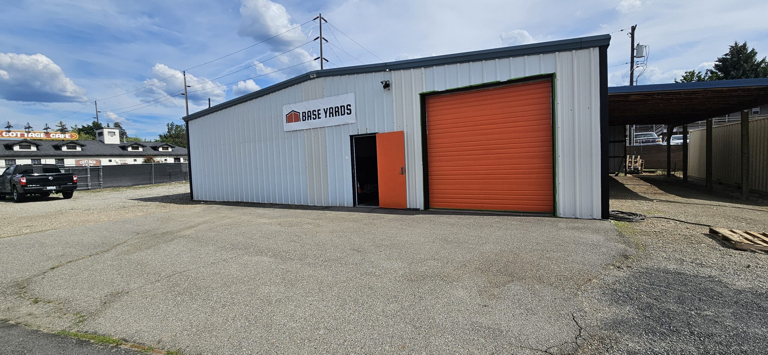 Base Yards fenced yard